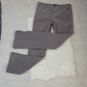 Kut From the Kloth Women's Karen Baby Bootcut Gray Corduroy Pants Size 8